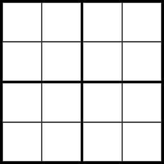 Sudoku Puzzles - 4x4 Grid